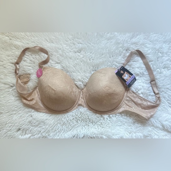 Bali One Smooth U bra Convertible Straps Lace woman’s 40D underwire comfort - Picture 1 of 6